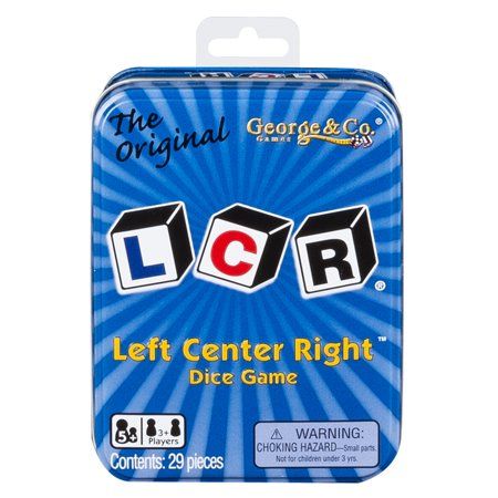 LCR - Dice game